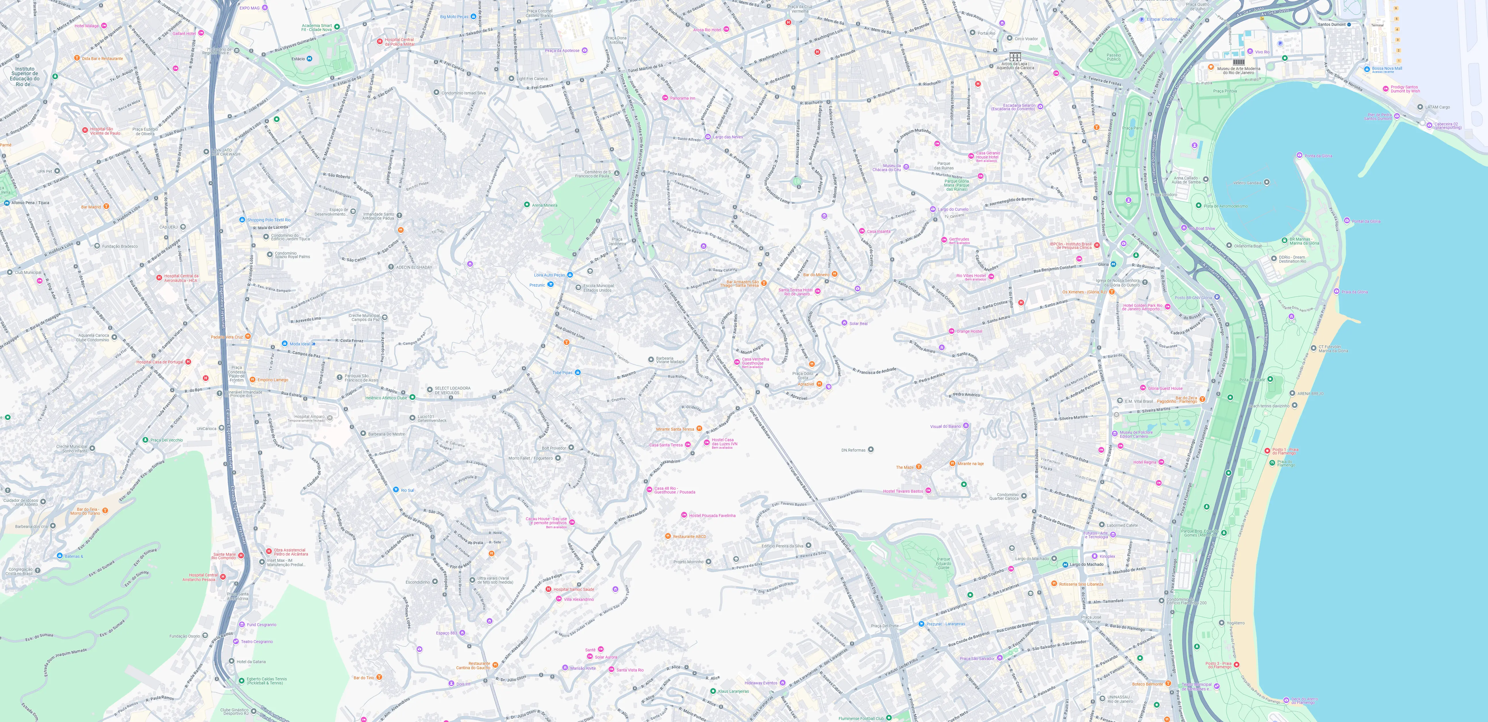 Mapa do Rio de Janeiro